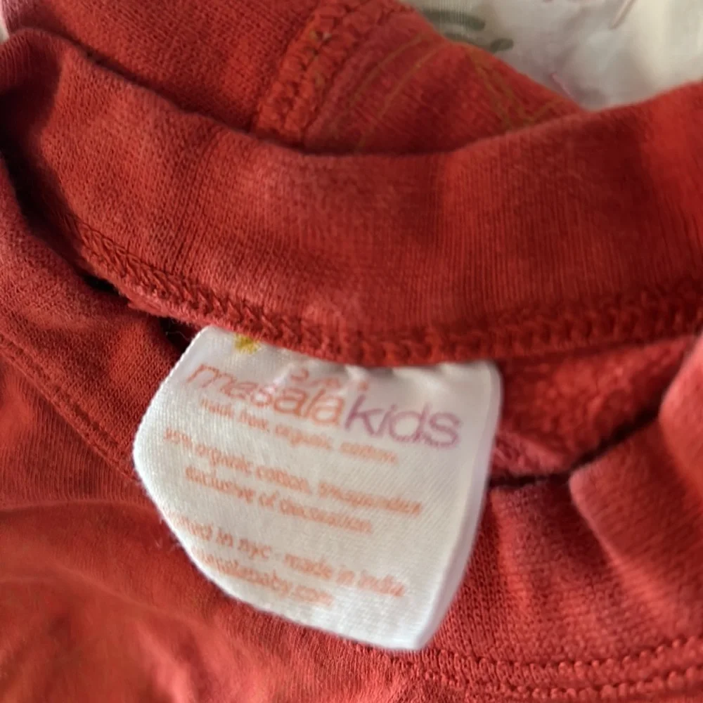 Masala Kids Cotton Pajamas size 2 unisex